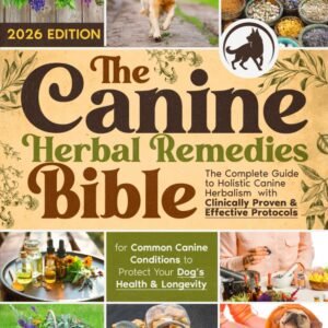 The Canine Herbal Remedies Bible: The Complete Guide to Holistic Canine Herbalism with Clinically Proven & Effective Protocols for Common Canine Conditions to Protect Your Dog’s Health & Longevity