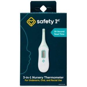 Safety 1st 3-in-1 Nursery Thermometer, Analog