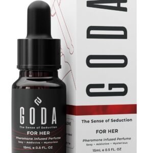 GODA Pheromones Perfume for Women – The Original – Long-Lasting Women’s Fragrances with Jasmine and Rose, Vegan & Cruelty-Free – 15ml/0.50 fl. oz