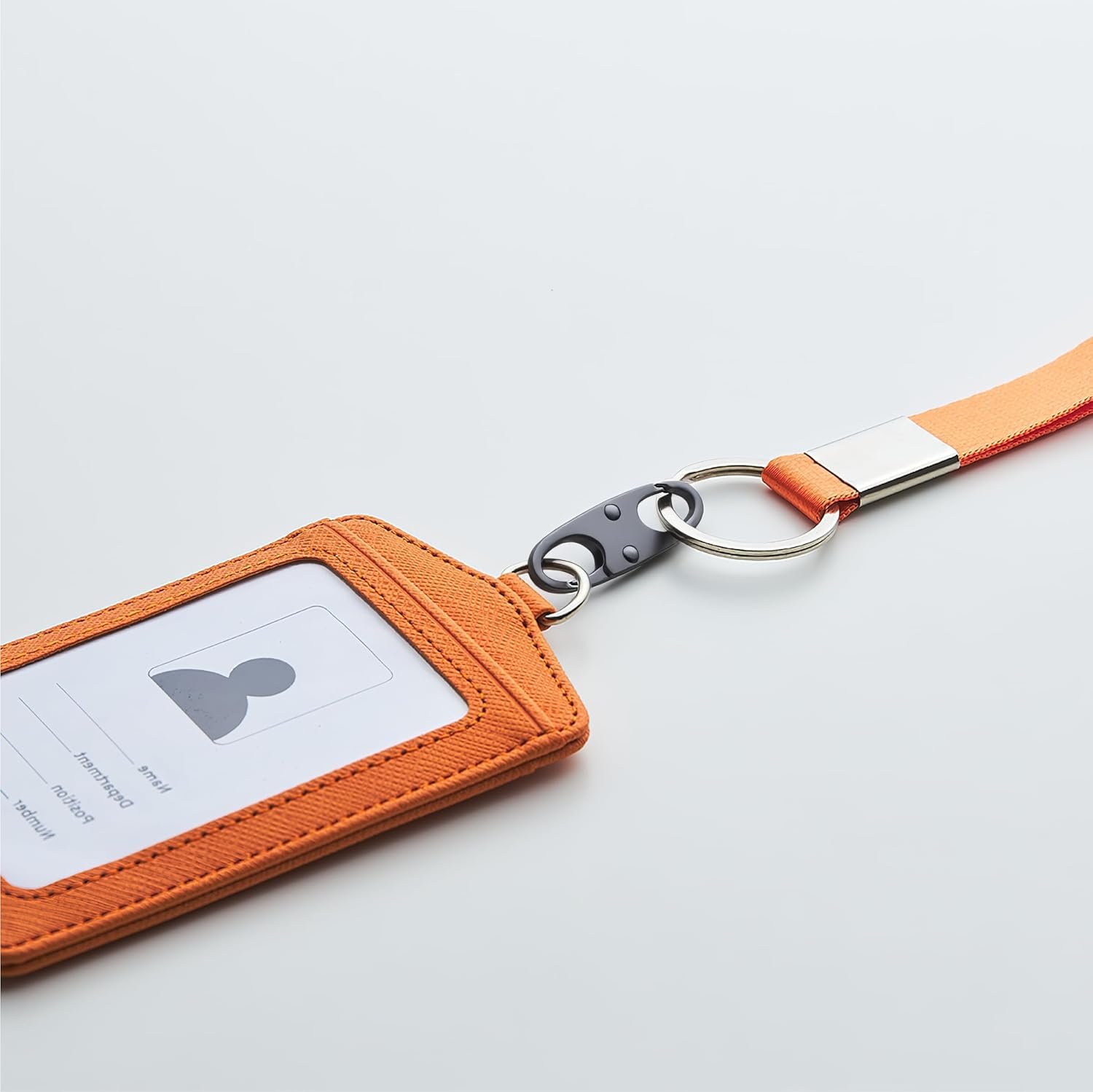 zelin Anti Theft Zipper Clips Double Opening Small Carabiner Clips, 4Pcs Elegant Zinc Alloy Zipper Pull Replacement for Travel, Commuting and Camping (Space Grey) - Image 7