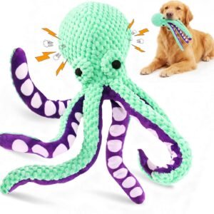 Fuufome Large Squeaky Dog Toys- Plush Dog Toys with Soft Fabric for Small, Medium, and Large Dogs Daily Companionship, Training Reward Gift