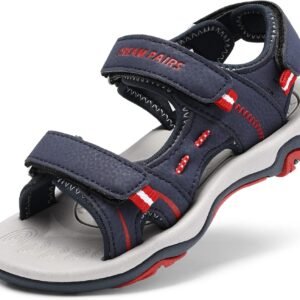 DREAM PAIRS Boys Girls Sandals Kids Athletic Summer Sports Water Shoes for Toddler/Little Kid/Big Kid