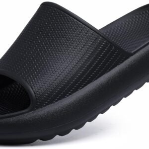Comwarm Cloud Slide Sandals for Women Men Ultra Comfort Recovery Pillow Slippers Soft Summer Beach Shoes with Low Arch Support