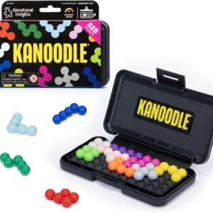 Educational Insights Kanoodle – 3D Brain Teaser Puzzles for Kids, Spatial Puzzle Games for Adults, Teens and Kids, Problem Solving Toys and Logic Puzzles, Single Player Games