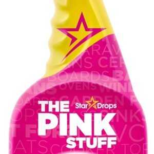 Stardrops The Pink Stuff Miracle Multi-Purpose Cleaner – Removes Grease, Grime, and Stains on Kitchens, Bathrooms, Floors, and More, 25 fl Oz