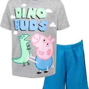 Peppa Pig [SizeRangeDescription1 Graphic T-Shirt & Mesh Shorts [SizeDescription1]
