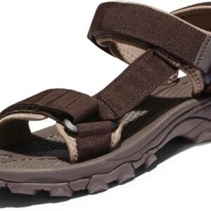 NORTIV 8 Men’s Sandals Hiking Sports Lightweight Summer Water Arch Support River Open Toe Athletic Trail Outdoor Walking Sandals Longdo