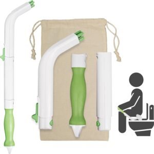 FreedomWand Multipurpose Toilet Aids – 20″ Inch Wiping Aid Toileting for Women & Men, Butt Wiper Tool, Toilet Assist Device and Paper Extender, Ideal for Elderly, Disabled and Post Surgery Use
