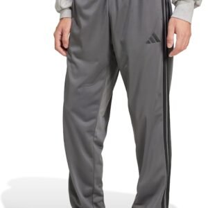 Adidas Mens 3-Stripes Tricot Open Hem Track Pants
