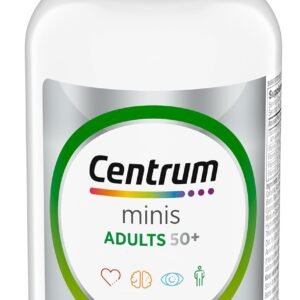 Centrum Minis Silver Multivitamin for Adults 50 Plus, Multimineral Supplement, Vitamin D3, B-Vitamins, Gluten Free, Non-GMO Ingredients, Supports Memory and Cognition in Older Adults – 320 Ct