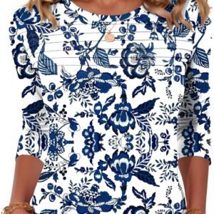 Blouses for Women Dressy Casual Long Sleeve Fall Fashion Tops Trendy Outfits for Work Office Shirts Thicker Clothes