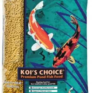 Kaytee Koi’s Choice Koi Floating Fish Food, For Koi, Goldfish and Pond Fish, 10 pounds