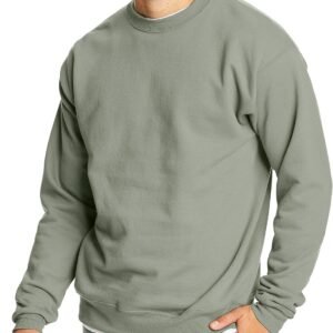 Hanes Men’s Sweatshirt, EcoSmart Fleece Crewneck Sweatshirt, Big & Tall Available, 1 or 2-Pack