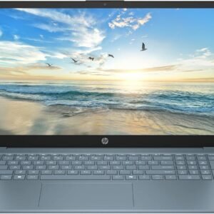 HP 15.6″ Business Laptop with Microsoft Office 365 with Copliot AI & 1TB OneDrive, 16GB RAM 128GB SSD, Quad-Cores Intel Processor, Windows 11, PLUSERA Earphones & 8-in-1 Hub Included, Moonlight Blue