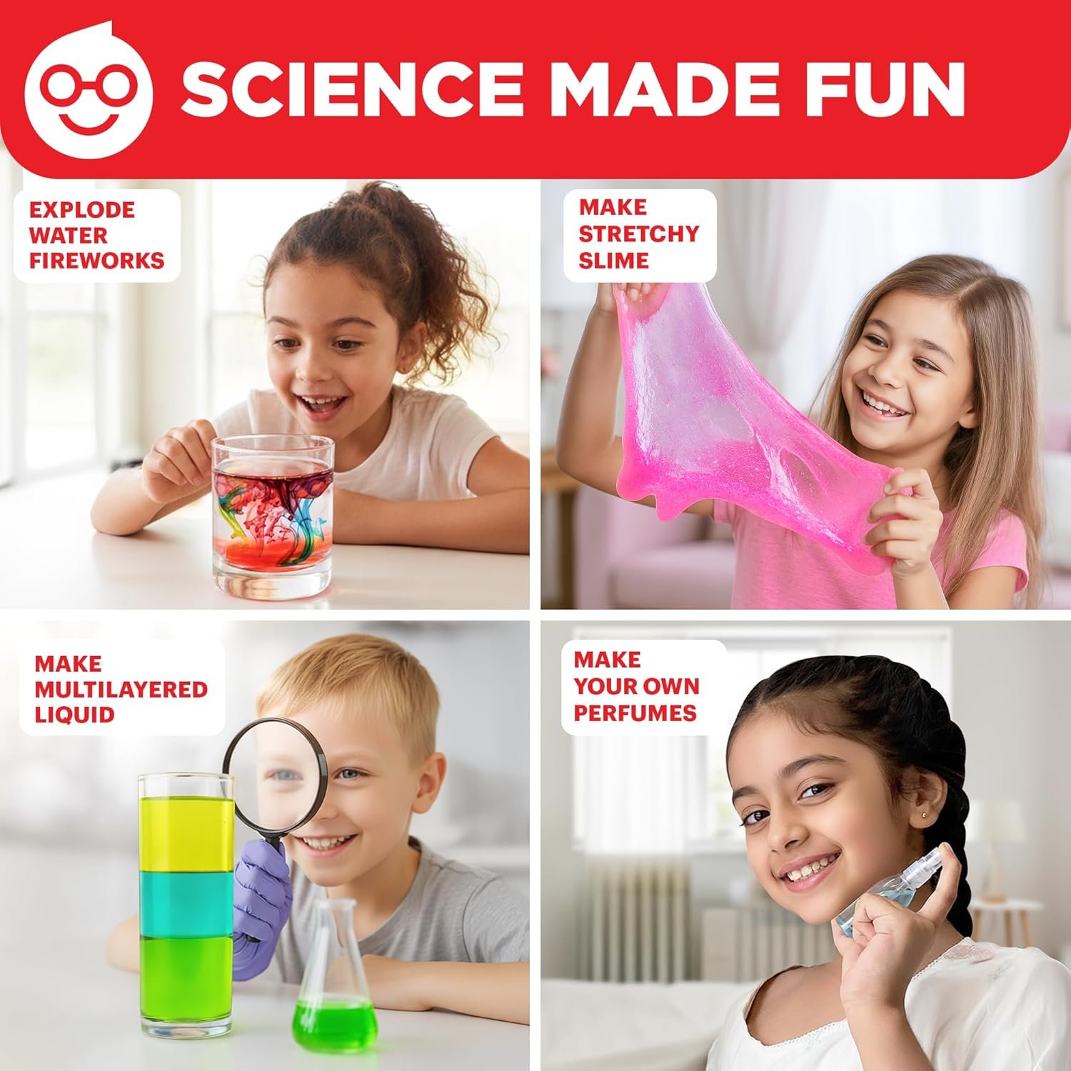 Doctor Jupiter My First Science Kit for Kids Ages 4-5-6-7-8 | Easter, Birthday Gift Ideas for 4+ Year Old Boys & Girls | Toy Stem Kit with 100+ Experiments | Learning & Educational Projects - Image 4
