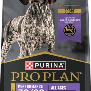 Purina Pro Plan Sport Performance 30/20 Chicken and Rice Formula High Protein Dog Food – 37.5 lb. Bag