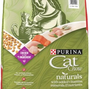 Purina Cat Chow Naturals With Added Vitamins, Minerals and Nutrients Dry Cat Food, Naturals Original – 13 lb. Bag