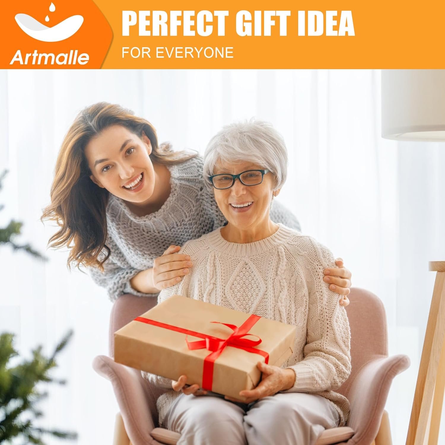 Artmalle Luxury Bathtub Caddy Tray for Tub - Foldable Bamboo Bath Table Tray with Book and Wine Glass Holder, Expandable Bathroom Accessories for Spa or Reading Lite Style - Image 7