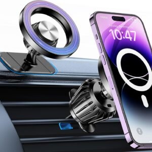 Kaistyle for Magsafe Car Mount【Strong Magnets】Magnetic Phone Holder for Car Phone Holder Mount Dash Mounted Holders Phone Holders for Your Car Accessories for Women Men Mothers Gifts for iPhone 17 16