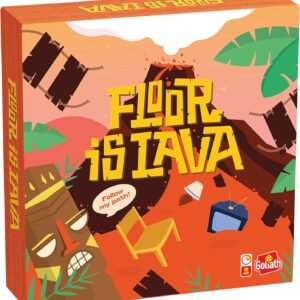 Goliath The Floor is Lava! Game for Kids Ages 4+ Interactive Classic Board Games | Don’t Step in the hot Lava Indoor and Outdoor for Kids