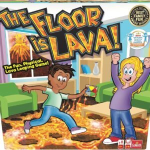 Endless Games The Original The Floor is Lava! Game by Endless Games – Interactive Game For Kids And Adults – Promotes Physical Activity – Indoor And Outdoor Safe