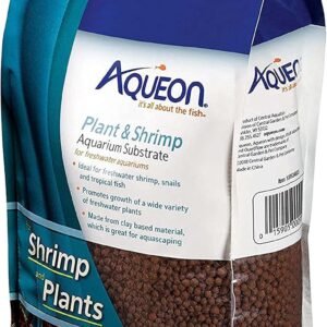 Aqueon Plant and Shrimp Aquarium Substrate, Aqua Soil for Fish Tanks, 5 Pounds