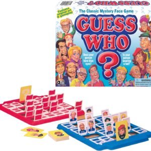 Guess Who? Board Game with Classic Characters by Winning Moves Games USA, Classic Children’s Mystery Board Game of Deduction for 2 Players, Ages 6+ (1191)