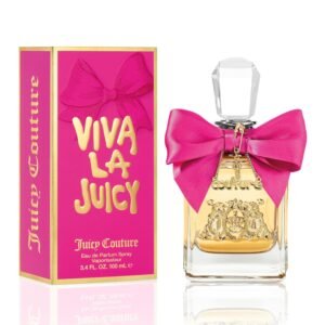 Juicy Couture Viva La Juicy Eau De Parfum, Women’s Perfume with Notes of Mandarin, Gardenia & Caramel, Gift for Her, Floral & Sweet Perfume for Women, EDP Spray