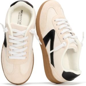 Project Cloud Kids Shoes for Girls & Boys – Non-Slip Memory Foam Girls Shoes – Lightweight Lace-Up Boys Fashion Sneakers Trendy (Little Irita)