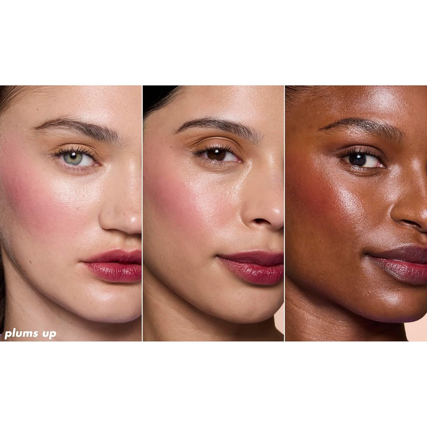 e.l.f. Sheer For It Blush Tint, Multi-Use, Long-Lasting Lip & Cheek Makeup, Creates A Natural Flush Finish, Vegan & Cruelty-Free, Plums Up - Image 5