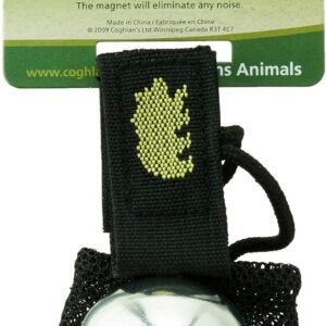 Coghlan’s Magnetic Bear Bell with Silencer – Hiking Safety Gear for Wildlife Alert -Silver