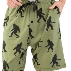 Lazy One Pajama Shorts for Men, Men’s Pajama Bottoms, Soft Shorts with Pockets, Sleepwear