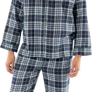 Fruit of the Loom Men’s Flannel Pajama Sleep Set