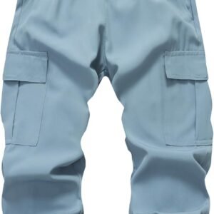 Baby Boys Cargo Joggers Pants Toddler Quick Dry Lightweight Hiking Pants Kids Pull On Sweatpants