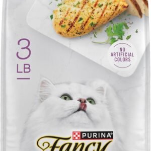 Purina Fancy Feast Dry Cat Food with Savory Farm-Raised Chicken and Turkey – 3 lb. Bag