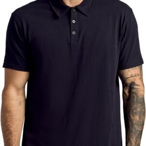 True Classic Novelty Polo Shirts for Men – Mens Polo Shirts Short Sleeve Cotton, Dry Fit Golf Shirt for Men