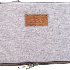 CERA+ Portable Electric Coffee Machine Travel Bag, Waterproof Heavy Duty EVA Hard Shell Storage Bag for Old and New Models (PCM03&PCM03S) with Carry Handle for Travel, Office, Camping