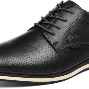 Men’s Casual Dress Oxfords Shoes Lace-Up Business Casual Sneakers