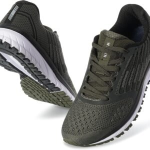 Joomra Whitin Men’s Supportive Running Shoes Cushioned Athletic Sneakers