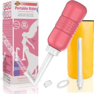 Peri Bottle for Postpartum Care Upside Down Bottle for Perineal Cleansing and Recovery Postpartum Essential Vaginal Douche Intimate Wash for Women,Portable Travel Bidet Sprayer for Women