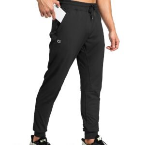 G Gradual Men’s Sweatpants with Zipper Pockets Athletic Pants Traning Track Pants Joggers for Men Soccer, Running, Workout