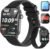 TRAUSI Smart Watch for Men, 120 Sports Modes Smartwatch with 1.83″ HD, Alexa Built-in, Heart Rate/Sleep Monitor, IP67 Waterproof, Bluetooth Call & Music Control Fitness Watch for iPhone/Android Black