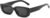 Dollger Rectangle Sunglasses for Women Men Trendy Retro Fashion Sunglasses UV 400 Protection Square Fram