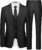MAGE MALE Men’s 3 Piece Suit Slim Fit One Button Business Wedding Formal Blazer Jacket Vest Pants Set