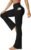 FOHOFO Yoga Pants Women, Flare Leggings for Women with Pockets Crossover High Waisted Bootcut Yoga Pants
