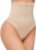 SIMIYA Thong Shapewear Tummy Control for Women High Waist Stay-Put Body Shaper Girdle Compression Stomach Shapewear Thong