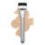 Flat Foundation Brush,Korean Makeup Brush Spatula Facial Brush for Liquid Foundation,Premium Face Makeup Brush for Blending Cream (Silver)
