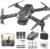 Cool Mini Drone with Camera for Kids Adults Beginners, 1080P FPV Camera Remote Control Drone for Kids with 3 Batteries, One-Click Take Off/Landing, Altitude Hold, Headless Mode, 360° Flips, 3-Gear Speeds , Emergency Stop, Toys Gifts for Adults Beginner and Kids