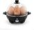 Dash Rapid Egg Cooker – Boiler, Poacher & Steamer – Includes Measuring & Recipe Guide – Dishwasher Safe – BPA Free – Holds 7 Eggs, Black