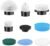 Electric Spin Scrubber Replacement Brush Heads, 8 Pcs Set for Bathroom, Kitchen and Home, Suitable for Swyprrix SD-CTB01